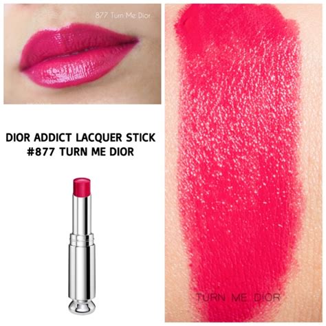 dior addict lacquer stick 877 turn me dior